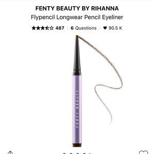 fenty beauty long wear pencil eyeliner #puppy eyez
